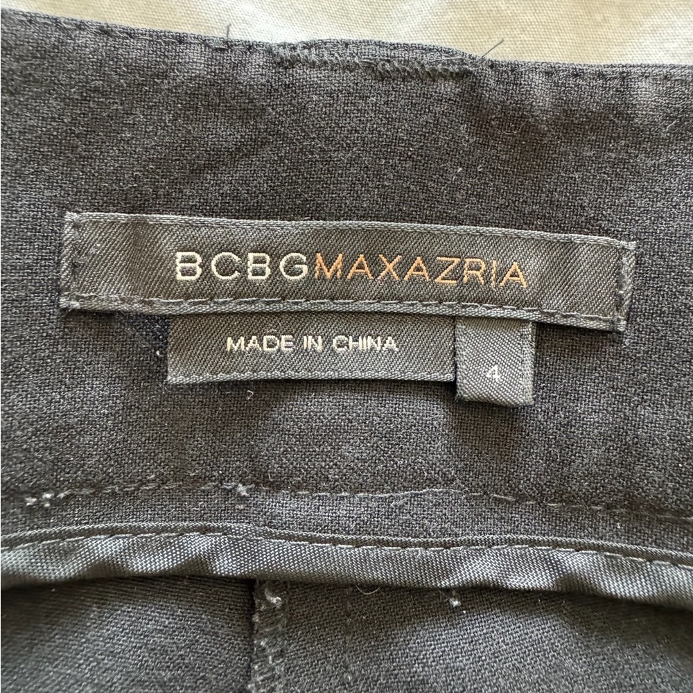 BCBG Maxazria Black Slacks